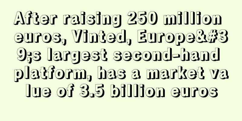 After raising 250 million euros, Vinted, Europe's largest second-hand platform, has a market value of 3.5 billion euros