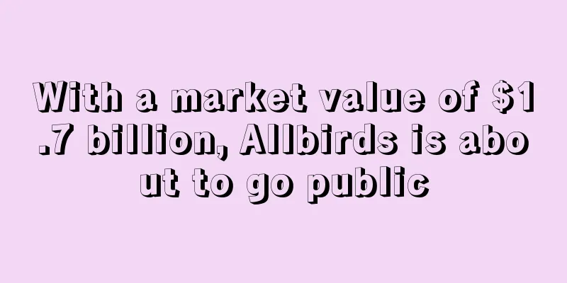 With a market value of $1.7 billion, Allbirds is about to go public