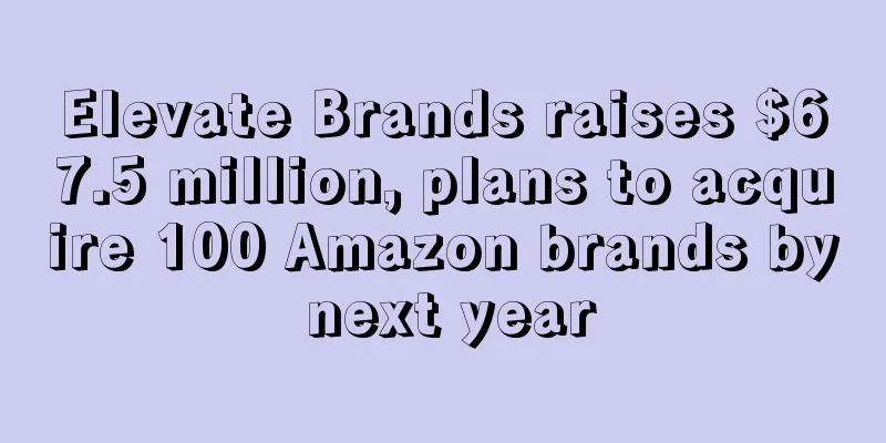 Elevate Brands raises $67.5 million, plans to acquire 100 Amazon brands by next year
