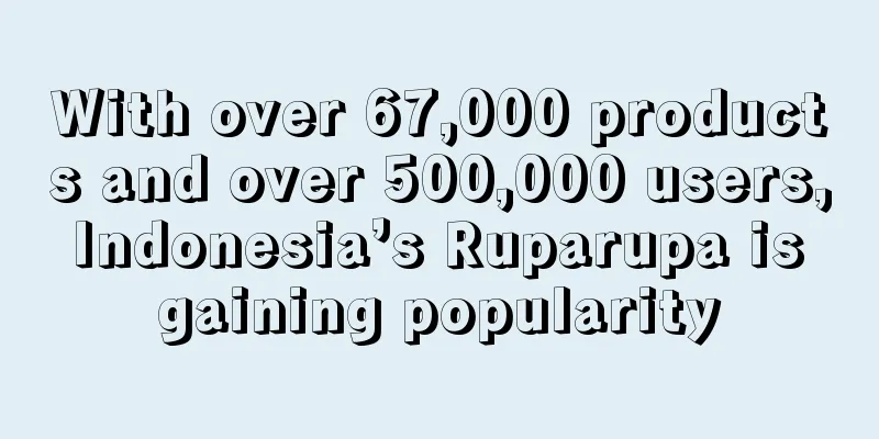 With over 67,000 products and over 500,000 users, Indonesia’s Ruparupa is gaining popularity