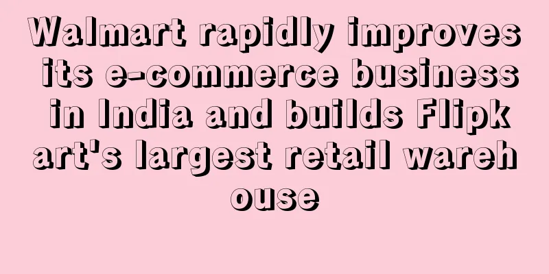 Walmart rapidly improves its e-commerce business in India and builds Flipkart's largest retail warehouse