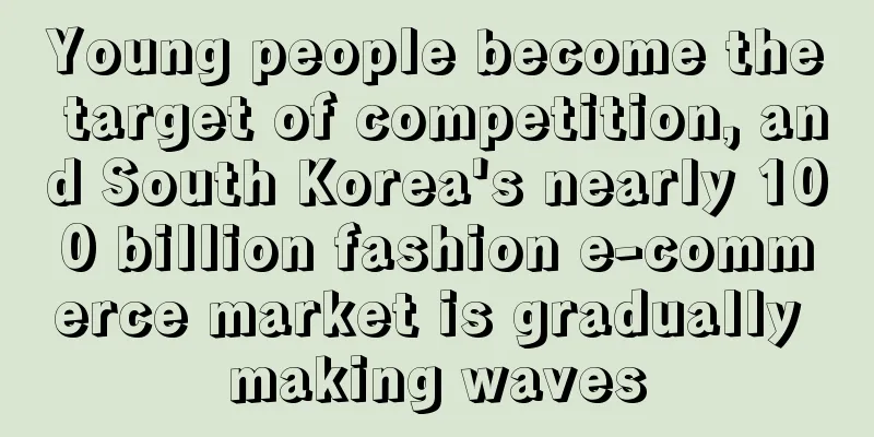Young people become the target of competition, and South Korea's nearly 100 billion fashion e-commerce market is gradually making waves