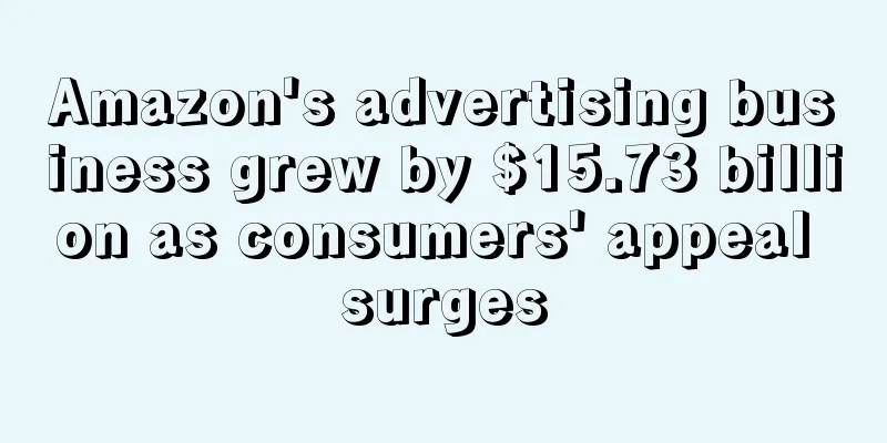 Amazon's advertising business grew by $15.73 billion as consumers' appeal surges
