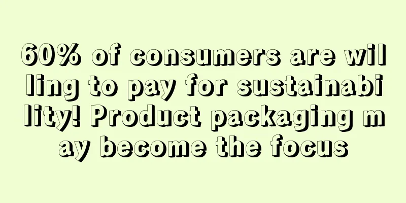 60% of consumers are willing to pay for sustainability! Product packaging may become the focus