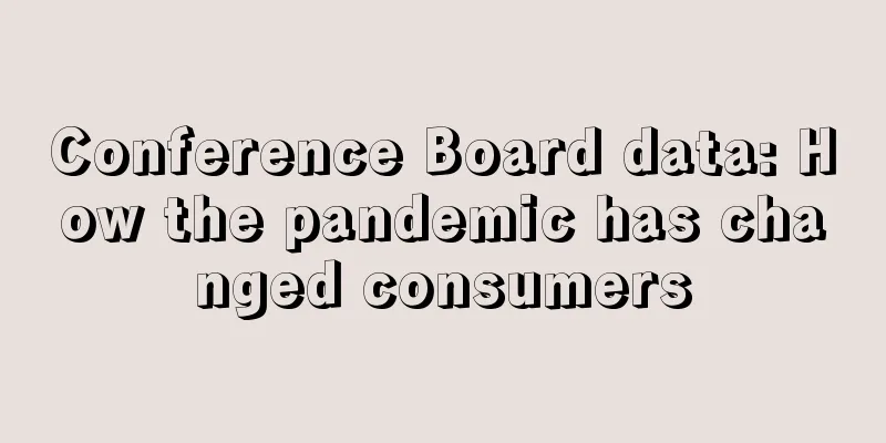 Conference Board data: How the pandemic has changed consumers