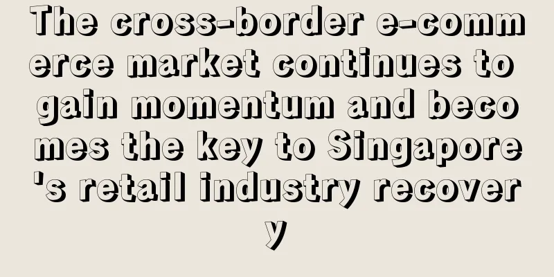 The cross-border e-commerce market continues to gain momentum and becomes the key to Singapore's retail industry recovery