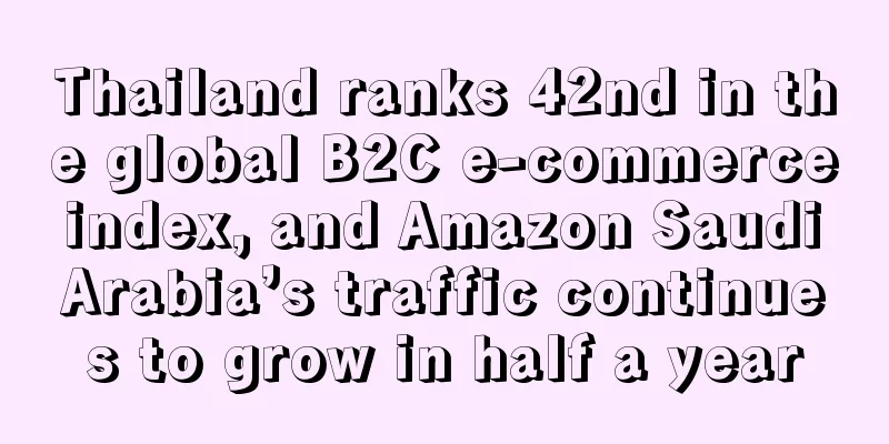 Thailand ranks 42nd in the global B2C e-commerce index, and Amazon Saudi Arabia’s traffic continues to grow in half a year
