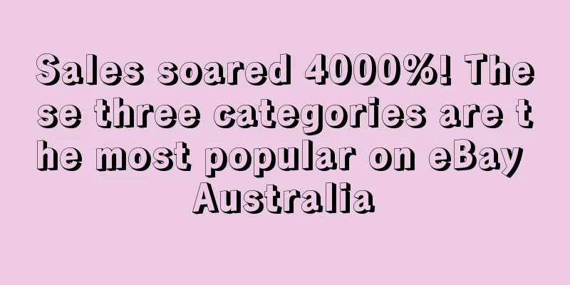 Sales soared 4000%! These three categories are the most popular on eBay Australia