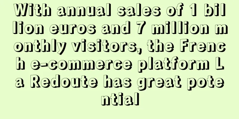With annual sales of 1 billion euros and 7 million monthly visitors, the French e-commerce platform La Redoute has great potential