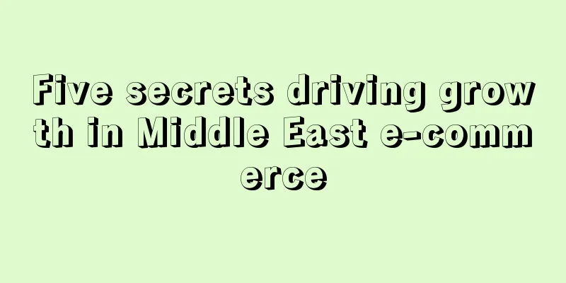 Five secrets driving growth in Middle East e-commerce