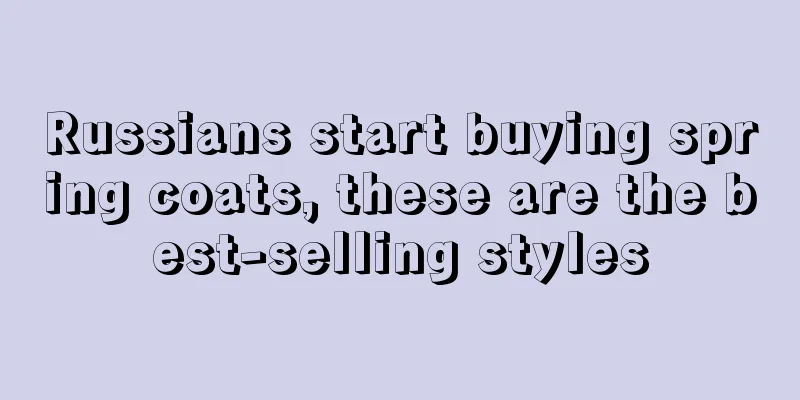 Russians start buying spring coats, these are the best-selling styles