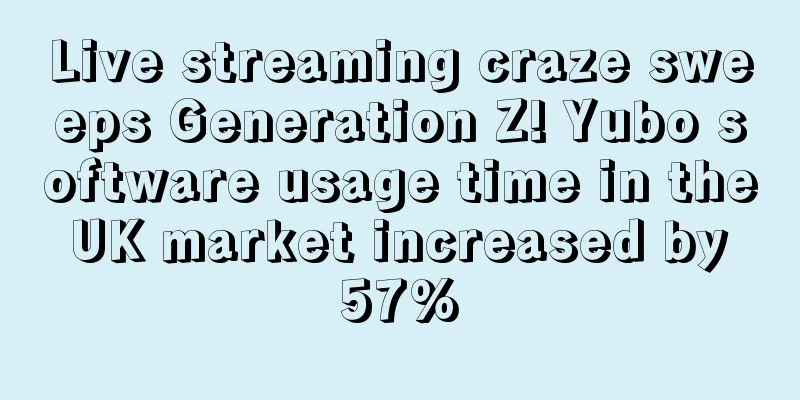 Live streaming craze sweeps Generation Z! Yubo software usage time in the UK market increased by 57%