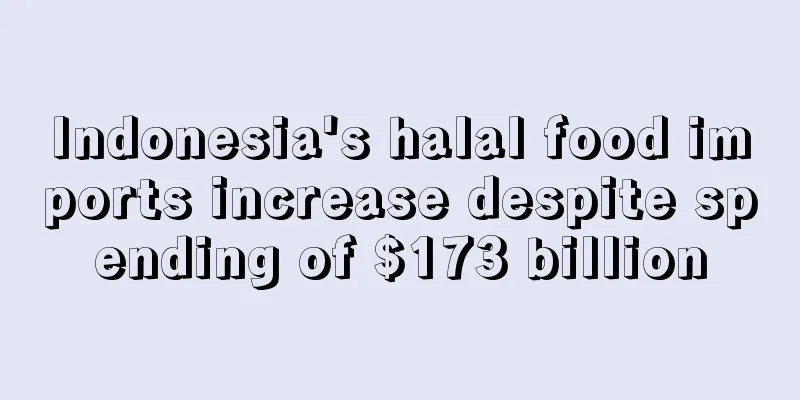 Indonesia's halal food imports increase despite spending of $173 billion