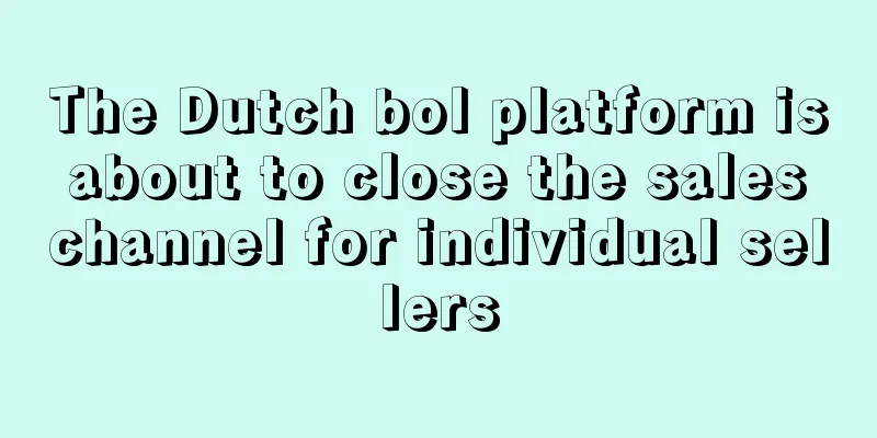 The Dutch bol platform is about to close the sales channel for individual sellers