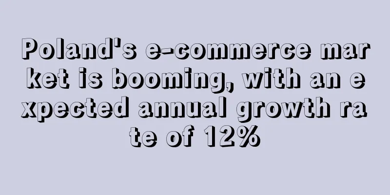 Poland's e-commerce market is booming, with an expected annual growth rate of 12%