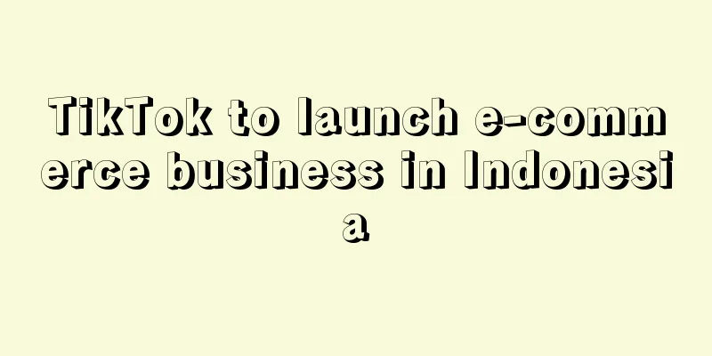 TikTok to launch e-commerce business in Indonesia