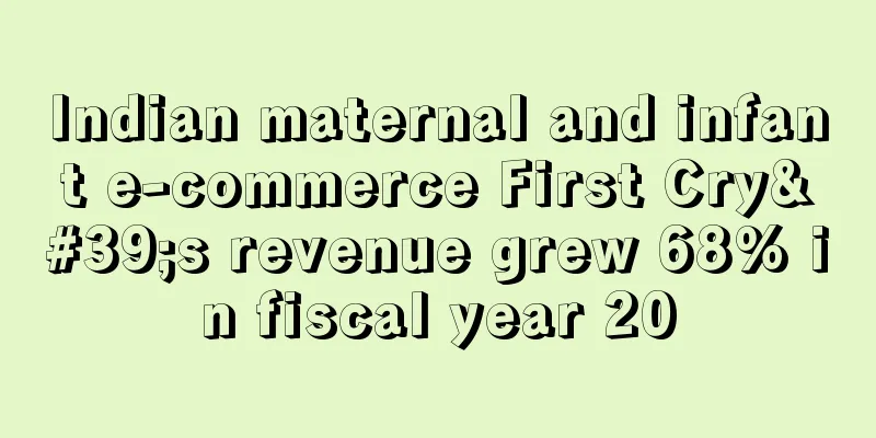 Indian maternal and infant e-commerce First Cry's revenue grew 68% in fiscal year 20