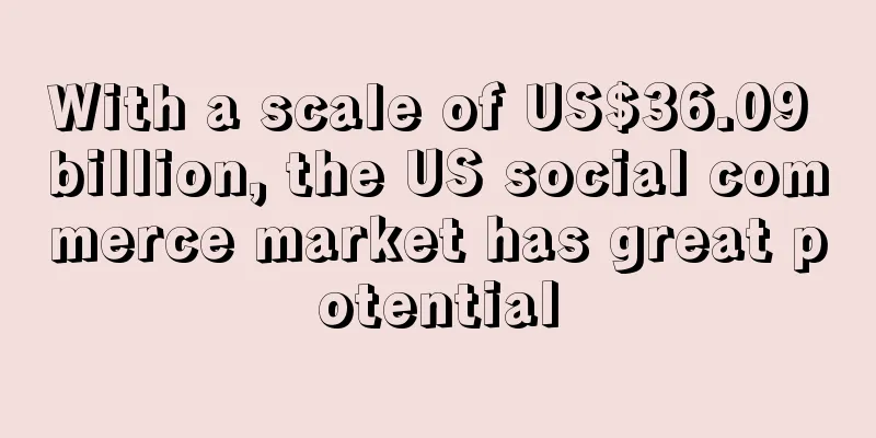 With a scale of US$36.09 billion, the US social commerce market has great potential