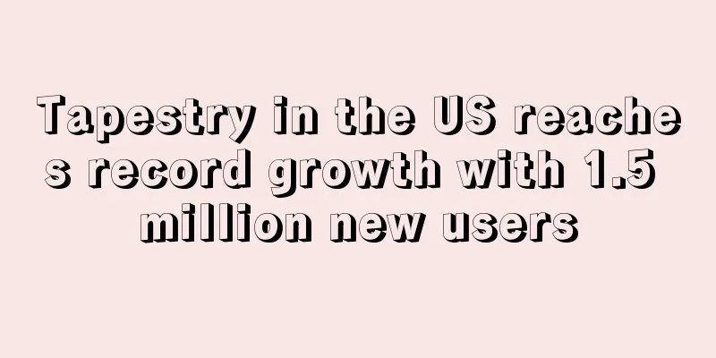 Tapestry in the US reaches record growth with 1.5 million new users