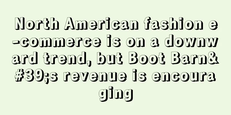 North American fashion e-commerce is on a downward trend, but Boot Barn's revenue is encouraging